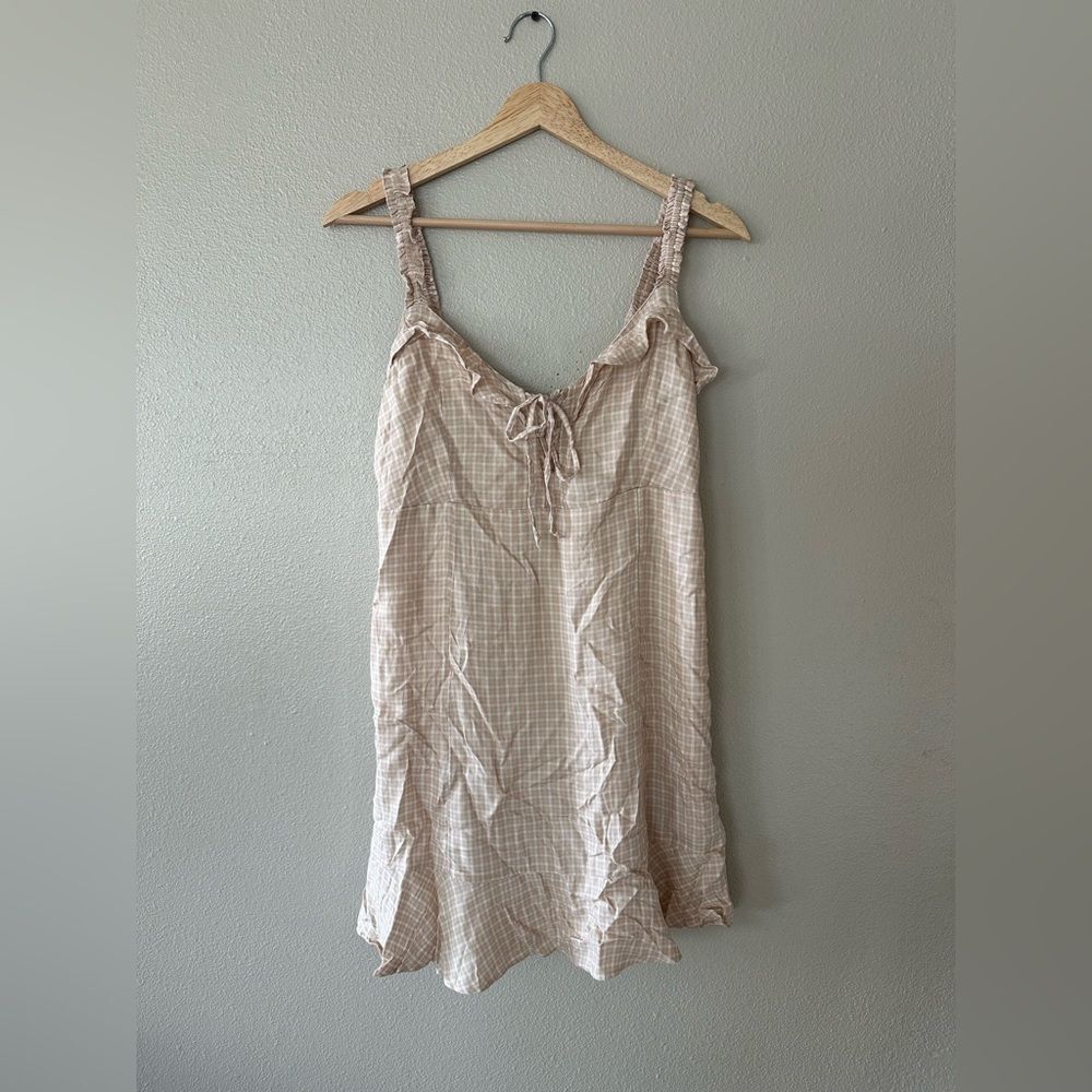 NWT American Eagle Ruffle Tank Mini Dress Size M
